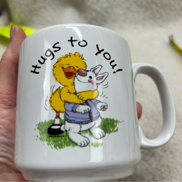Suzy's Zoo 4" coffee cup Hugs to you! Current brand vintage 90's - Picture 1 of 8
